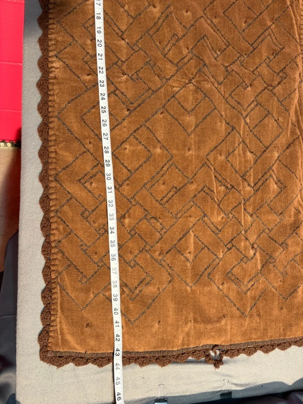 Handmade Patchwork Throw Blanket in Multicolor